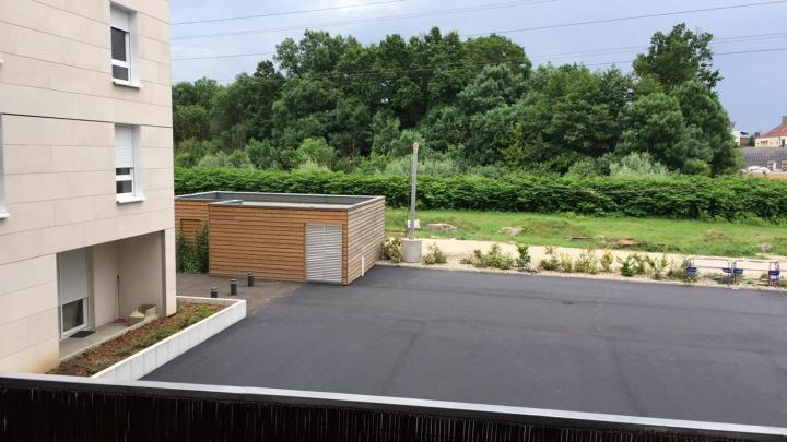 Le T2 Appartement Moderne Avec Terrasse Et Parking Straßburg Exterior foto