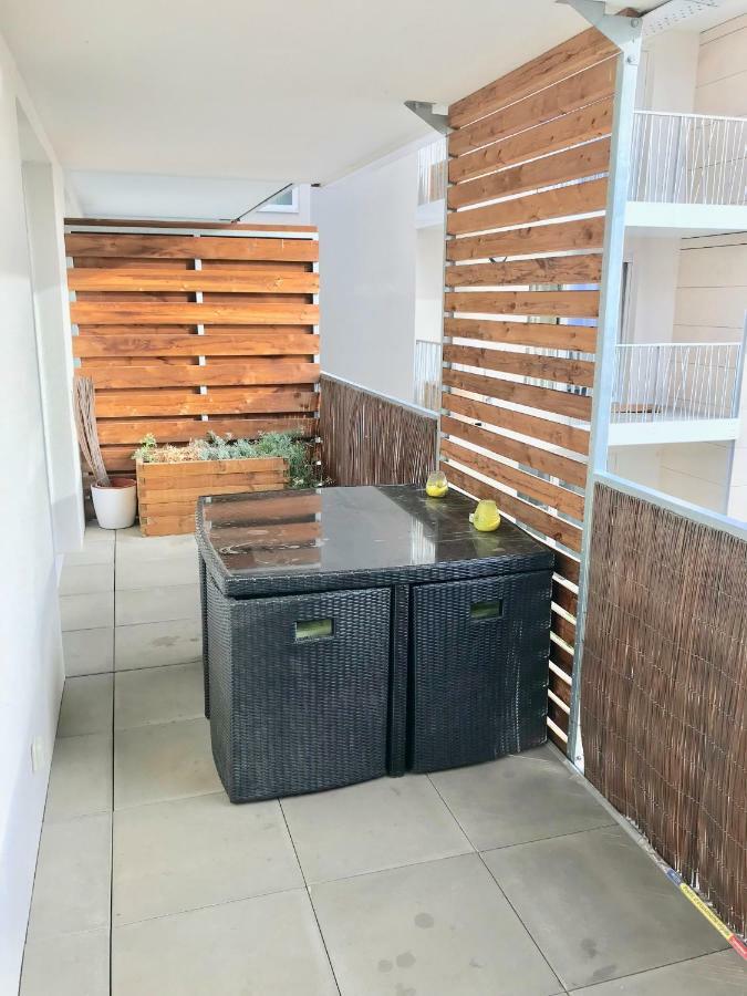 Le T2 Appartement Moderne Avec Terrasse Et Parking Straßburg Exterior foto