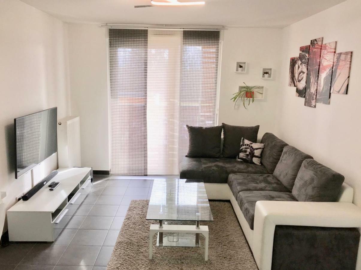Le T2 Appartement Moderne Avec Terrasse Et Parking Straßburg Exterior foto